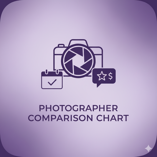 Photographer Comparison Chart