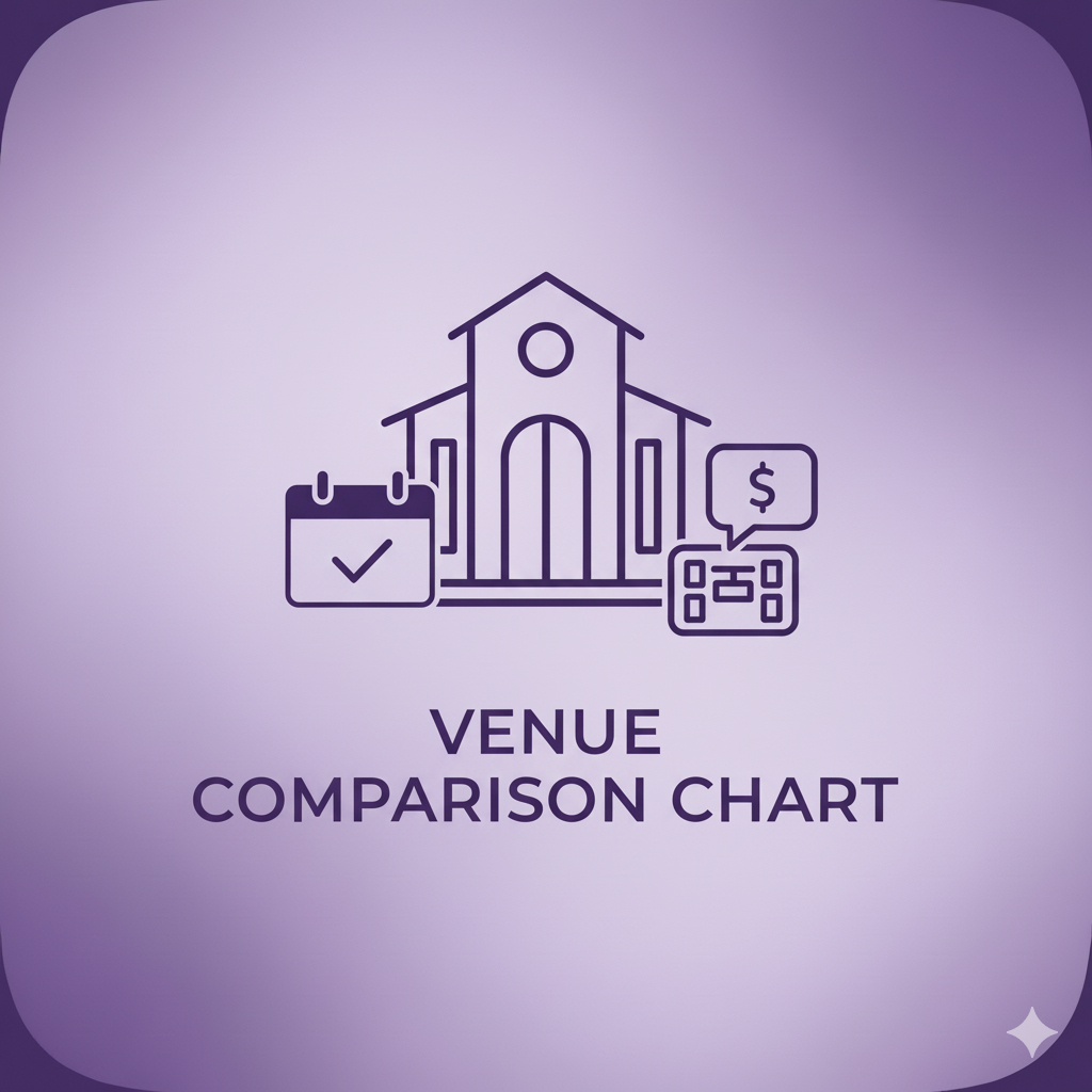 Venue Comparison Chart